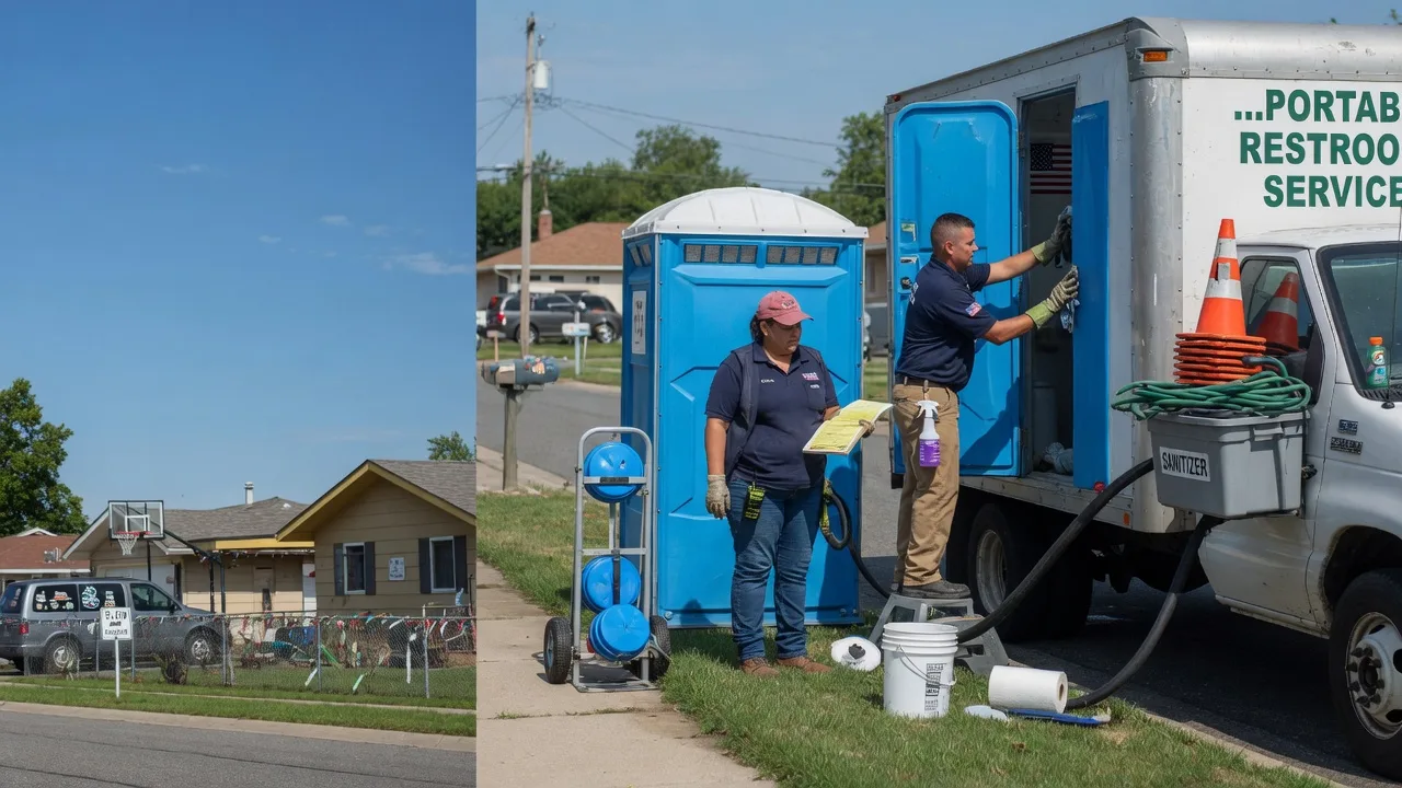 Portable Toilet Rental in Closplint, KY near me